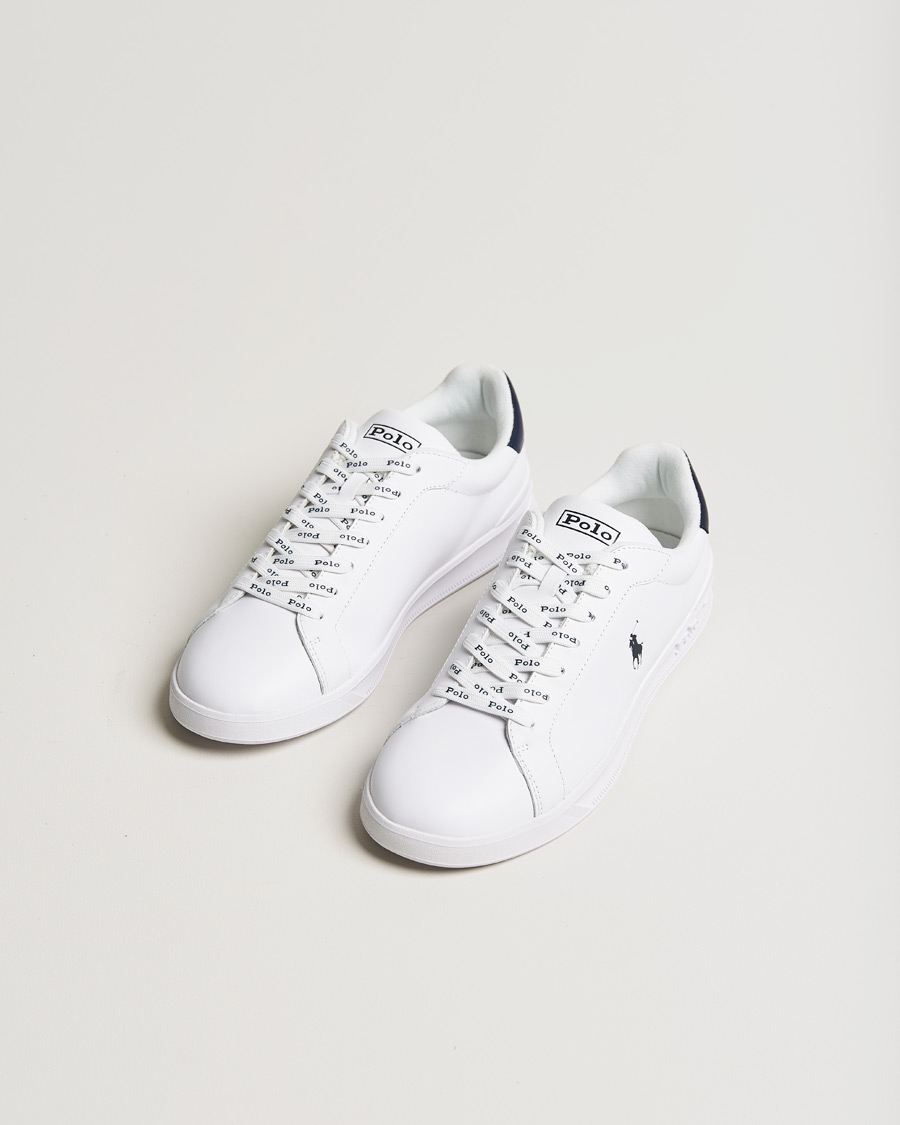 Herre | Hvide sneakers | Polo Ralph Lauren | Heritage Court Sneaker White/Newport Navy