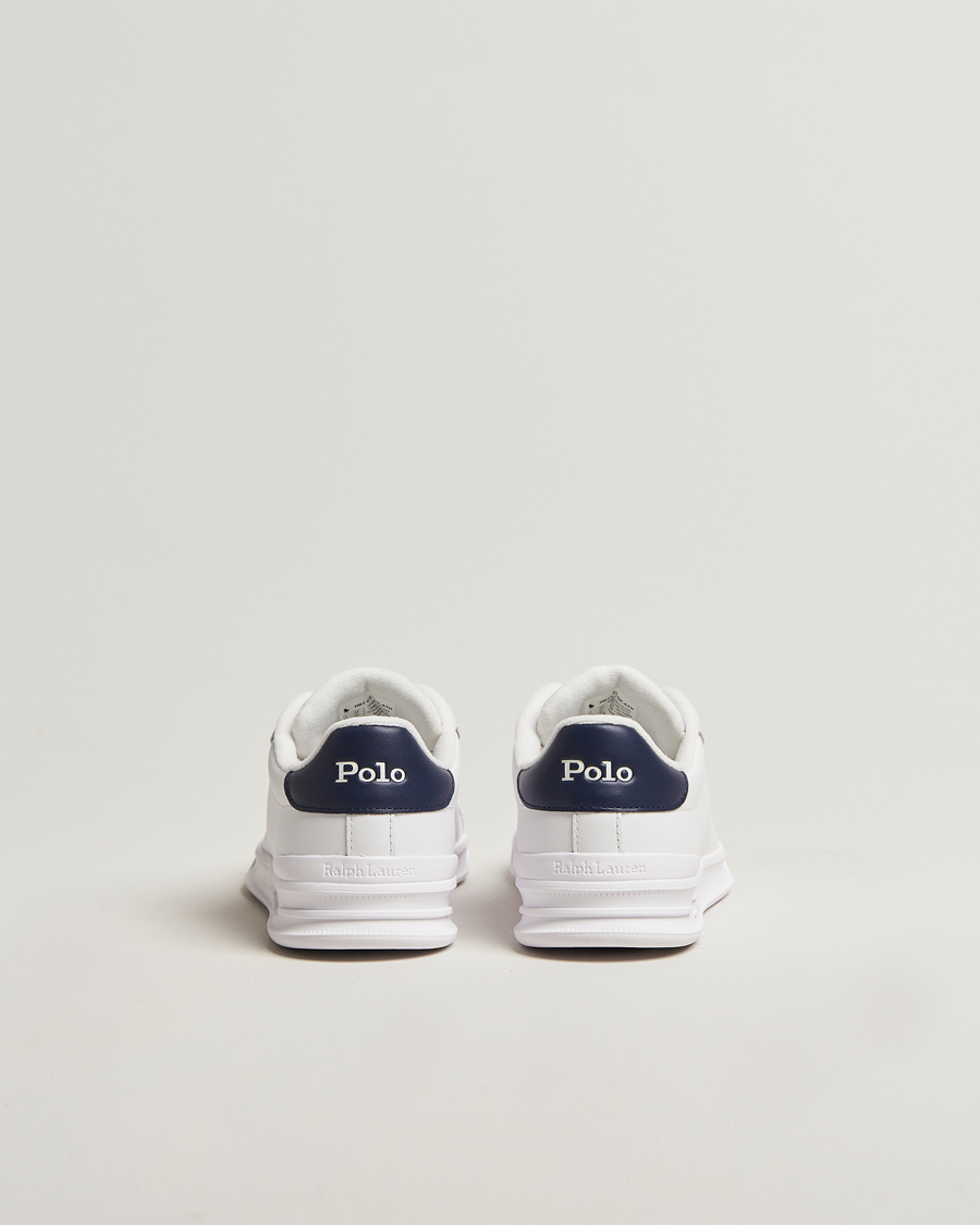 Herre | Hvide sneakers | Polo Ralph Lauren | Heritage Court Sneaker White/Newport Navy