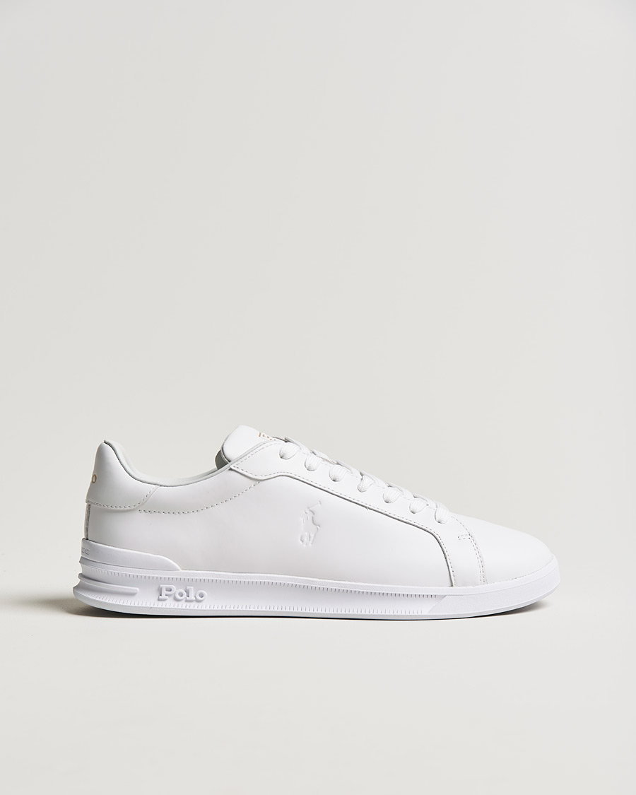 Herre | | Polo Ralph Lauren | Heritage Court Premium Sneaker White