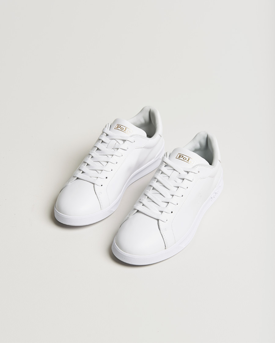 Herre | | Polo Ralph Lauren | Heritage Court Premium Sneaker White