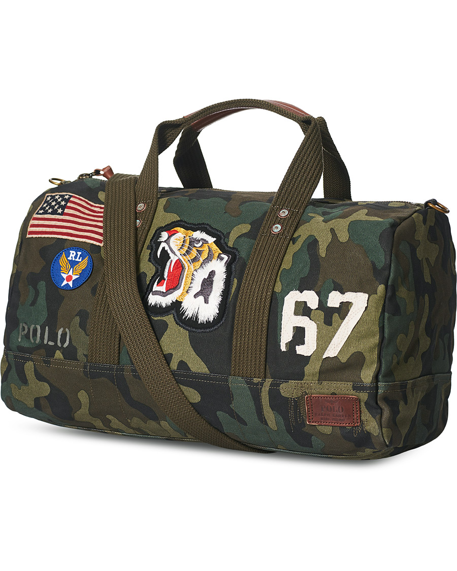 Herre | Polo Ralph Lauren Canvas Duffle Bag Camo | Polo Ralph Lauren | Canvas Duffle Bag Camo