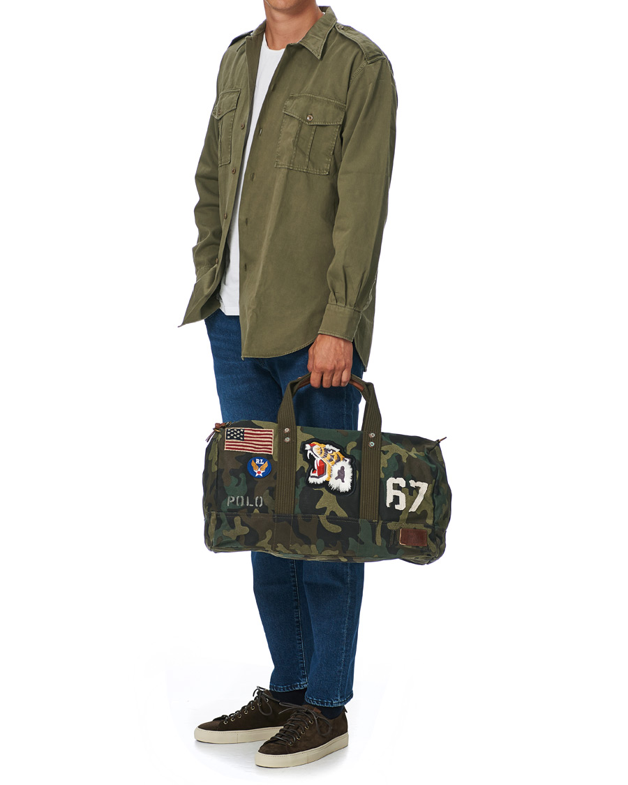 Herre | Polo Ralph Lauren Canvas Duffle Bag Camo | Polo Ralph Lauren | Canvas Duffle Bag Camo