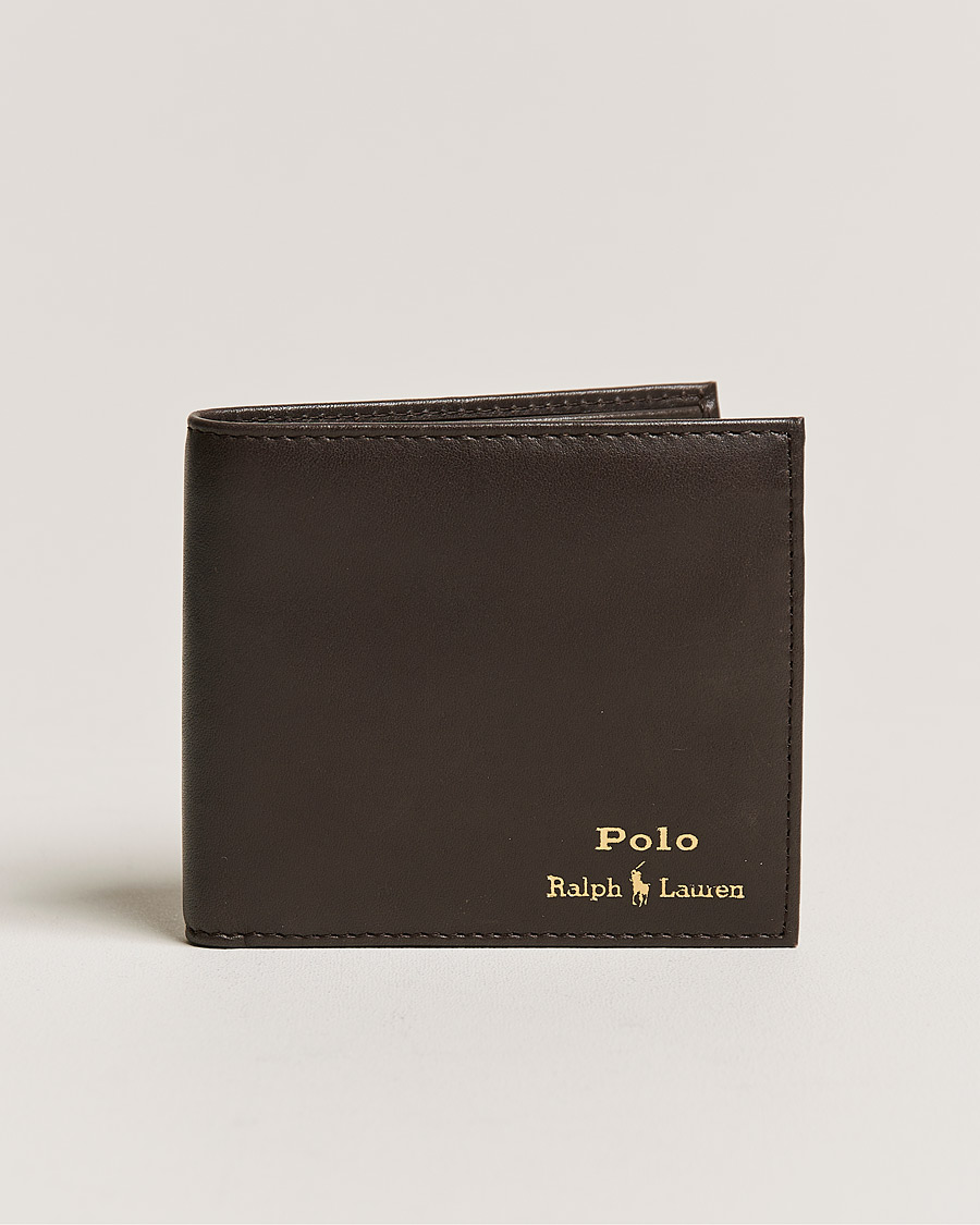 Herre |  | Polo Ralph Lauren | Leather Billfold Wallet Brown