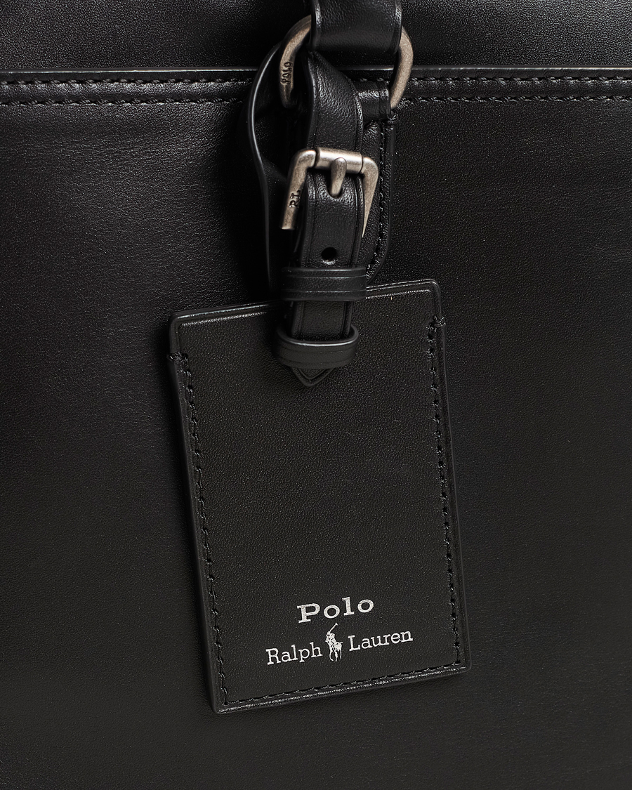 Herre | Polo Ralph Lauren Leather Briefcase Black | Polo Ralph Lauren | Leather Briefcase Black