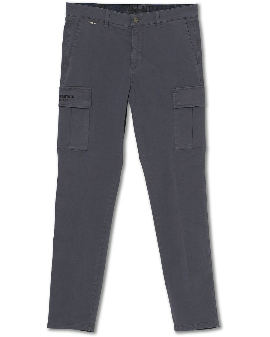 Herre | Bukser | Aeronautica Militare | Cargo Trousers Grigio Medio