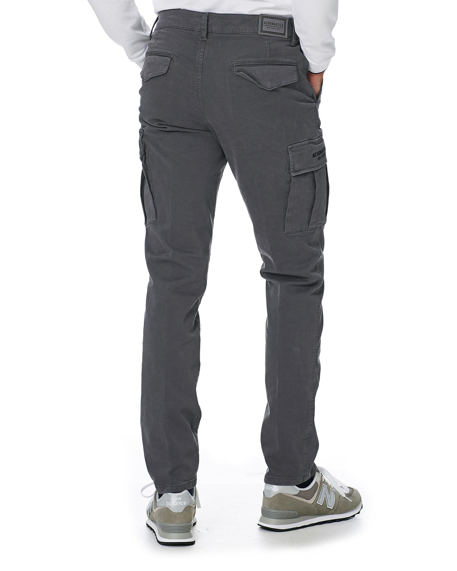 Herre | Bukser | Aeronautica Militare | Cargo Trousers Grigio Medio