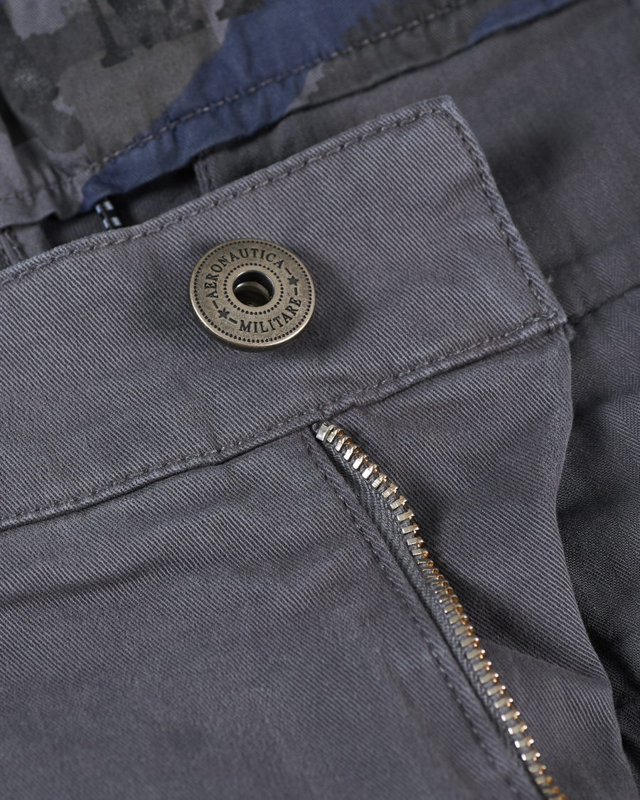 Herre | Bukser | Aeronautica Militare | Cargo Trousers Grigio Medio