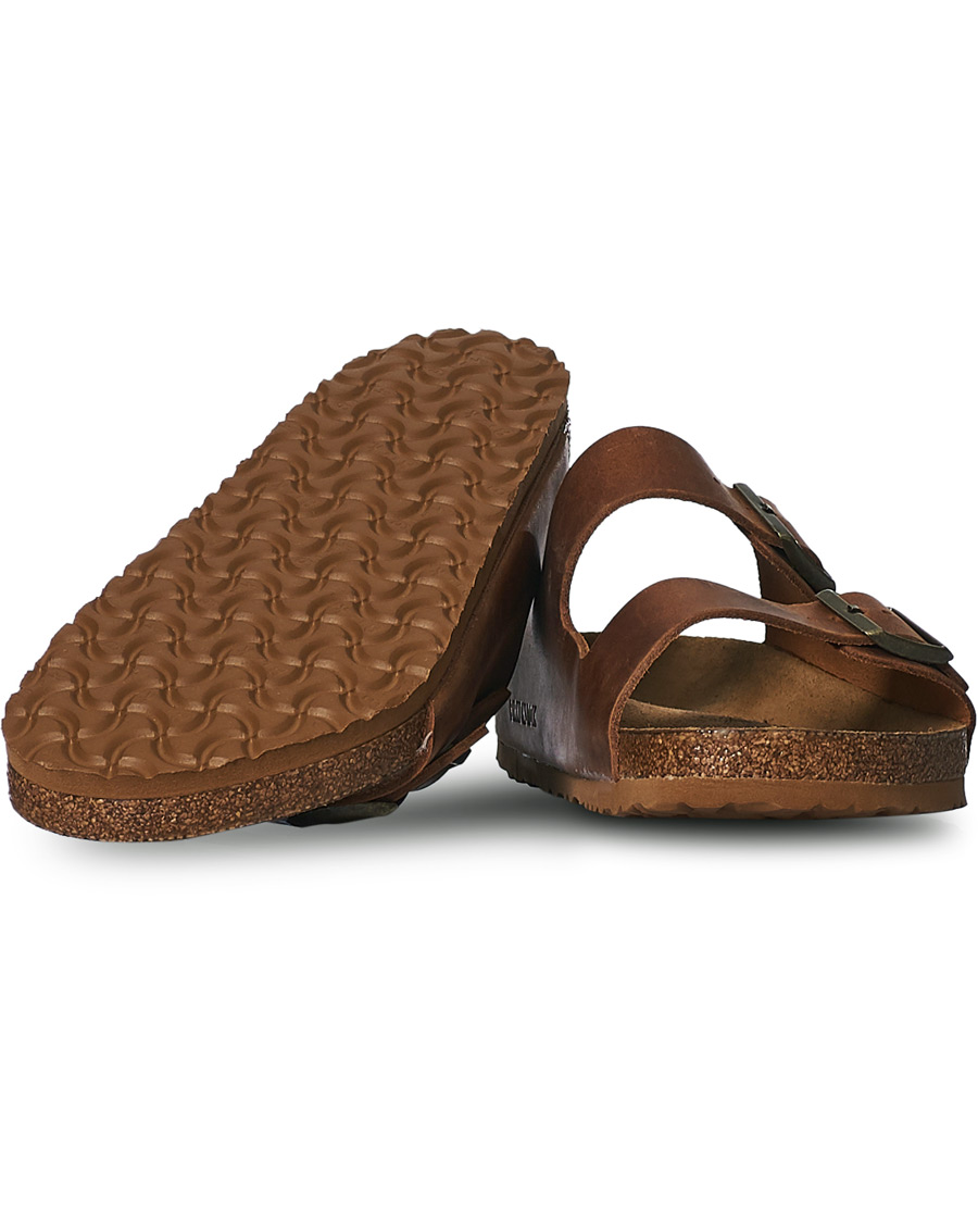 Herre | BIRKENSTOCK Arizona Soft Footbed Cognac Oiled Leather | BIRKENSTOCK | Arizona Soft Footbed Cognac Oiled Leather