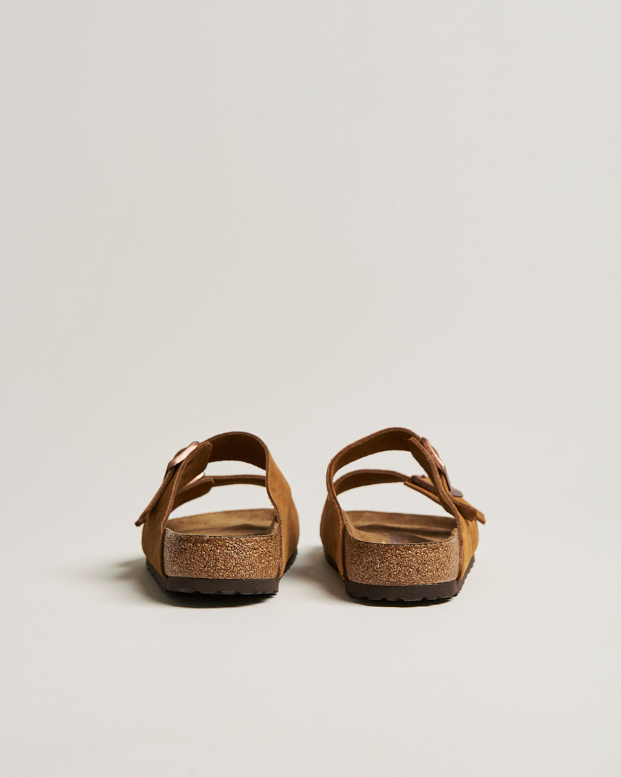 Herre | Sandaler & Hjemmesko | BIRKENSTOCK | Arizona Soft Footbed Mink Suede