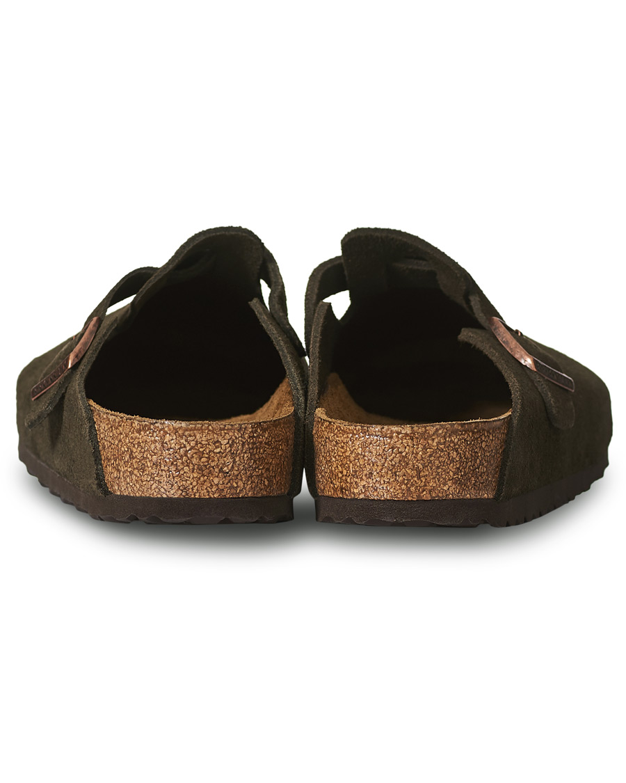 Herre | BIRKENSTOCK Boston Soft Footbed Mocca Suede | BIRKENSTOCK | Boston Soft Footbed Mocca Suede