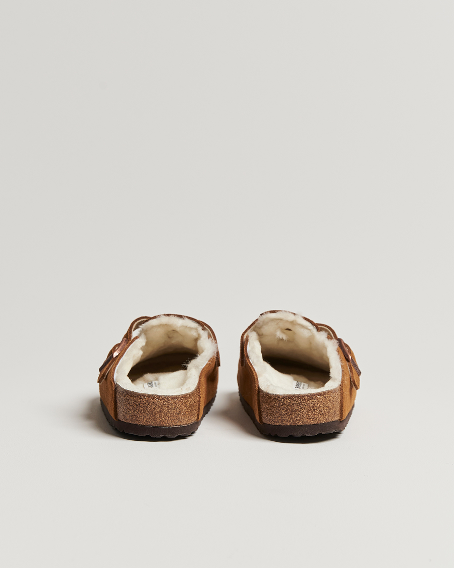 Herre | BIRKENSTOCK Boston Shearling Mink Suede | BIRKENSTOCK | Boston Shearling Mink Suede
