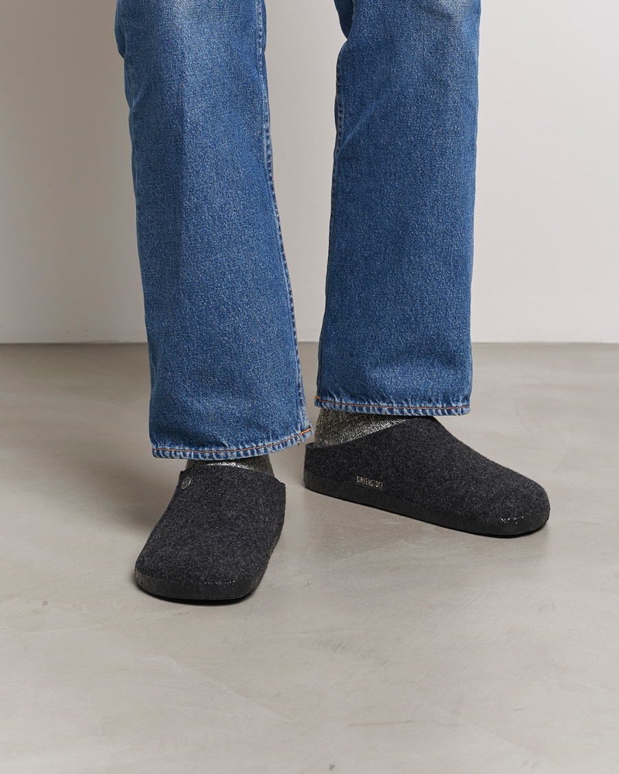 Herre | Sandaler & Hjemmesko | BIRKENSTOCK | Zermatt Wool Felt Anthracite