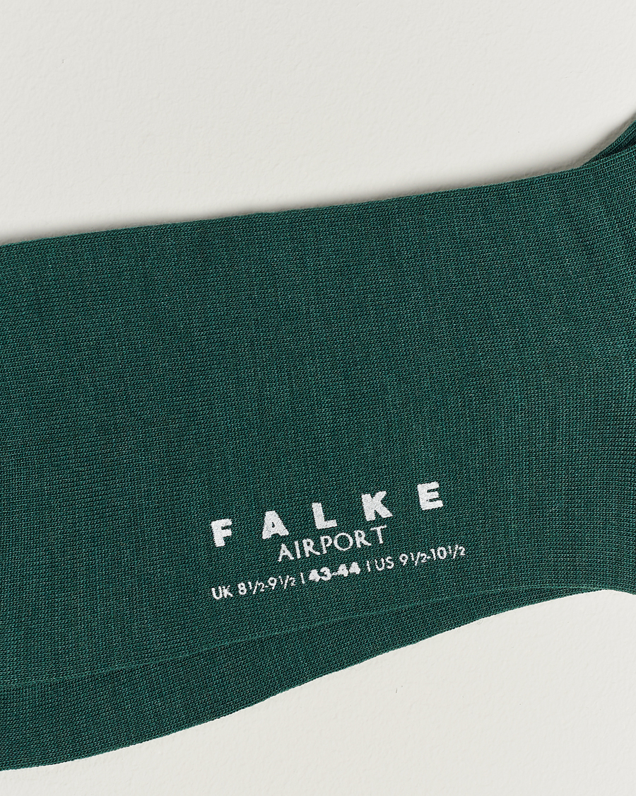 Herre | Falke | Falke | Airport Socks Hunter Green