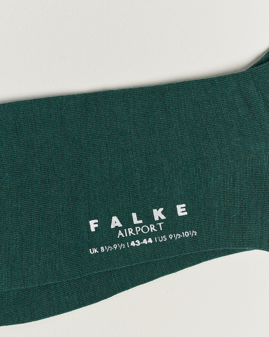 Herre | Formal Wear | Falke | Airport Socks Hunter Green