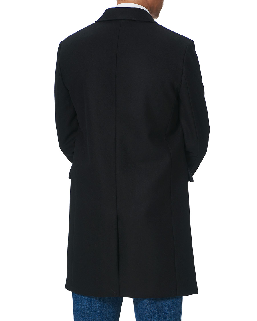 Herre | Jakker | Filippa K | Rhine Recycled Melton Wool Coat Black