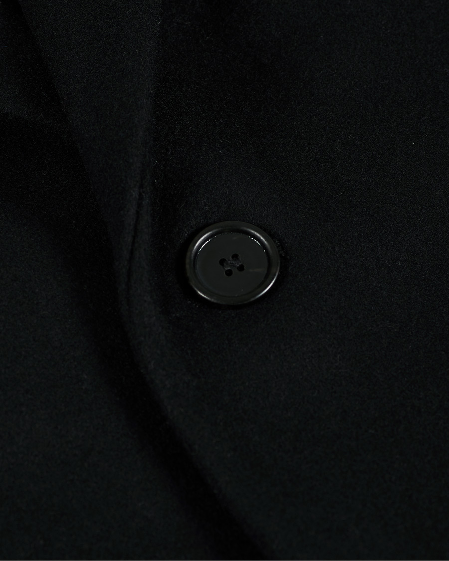 Herre | Jakker | Filippa K | Rhine Recycled Melton Wool Coat Black