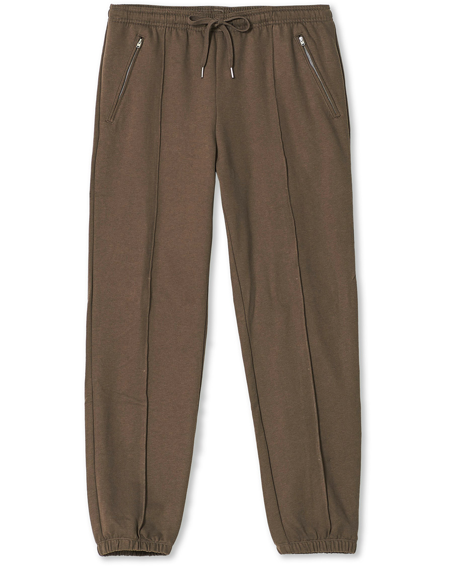 Herre | Bukser | Filippa K | Organic Cotton Jersey Track Pants Dark Taupe