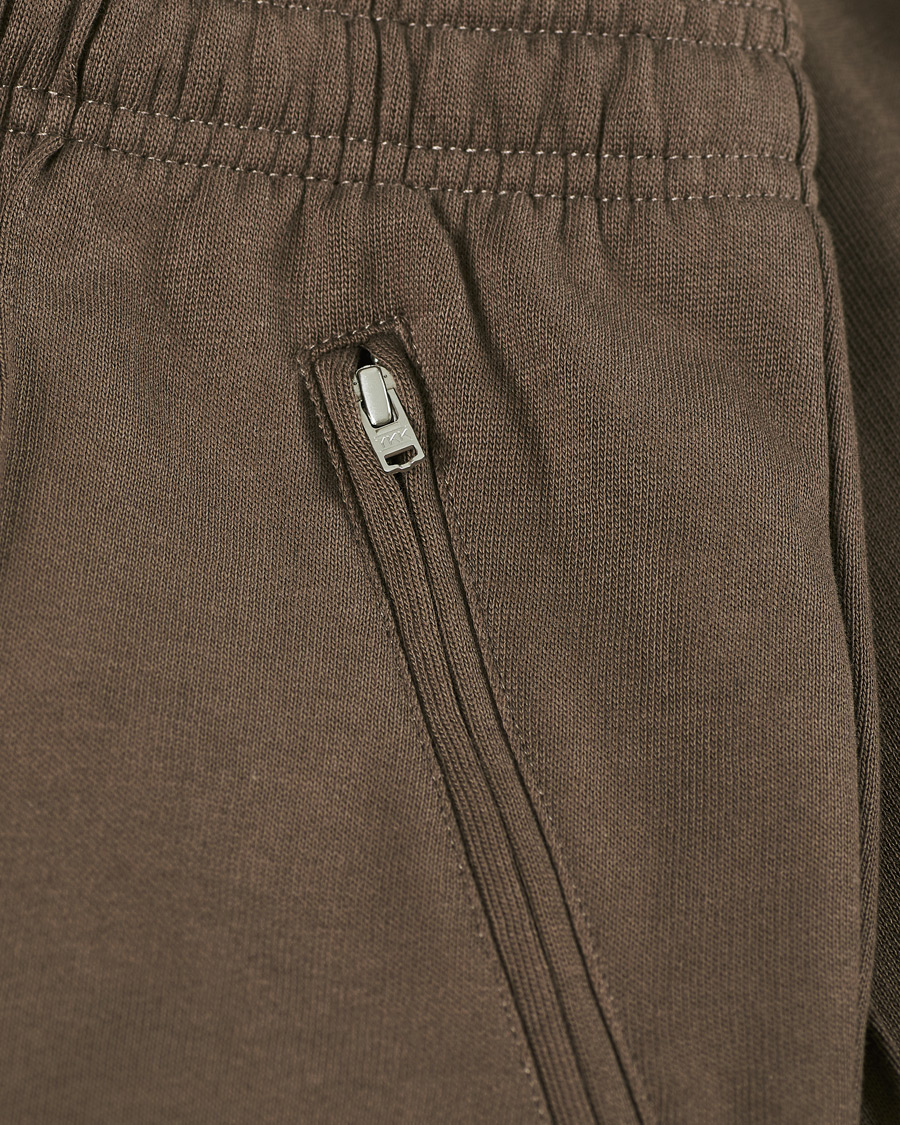 Herre | Bukser | Filippa K | Organic Cotton Jersey Track Pants Dark Taupe