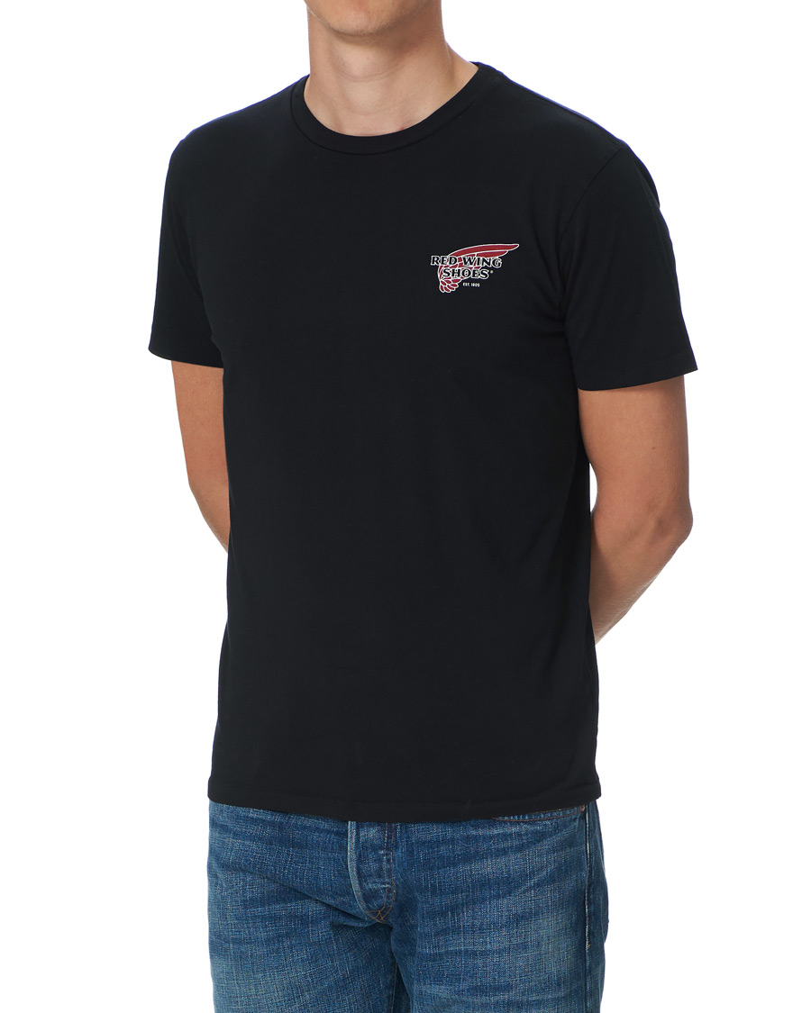 Herre | T-Shirts | Red Wing Shoes | Logo T-shirt Black