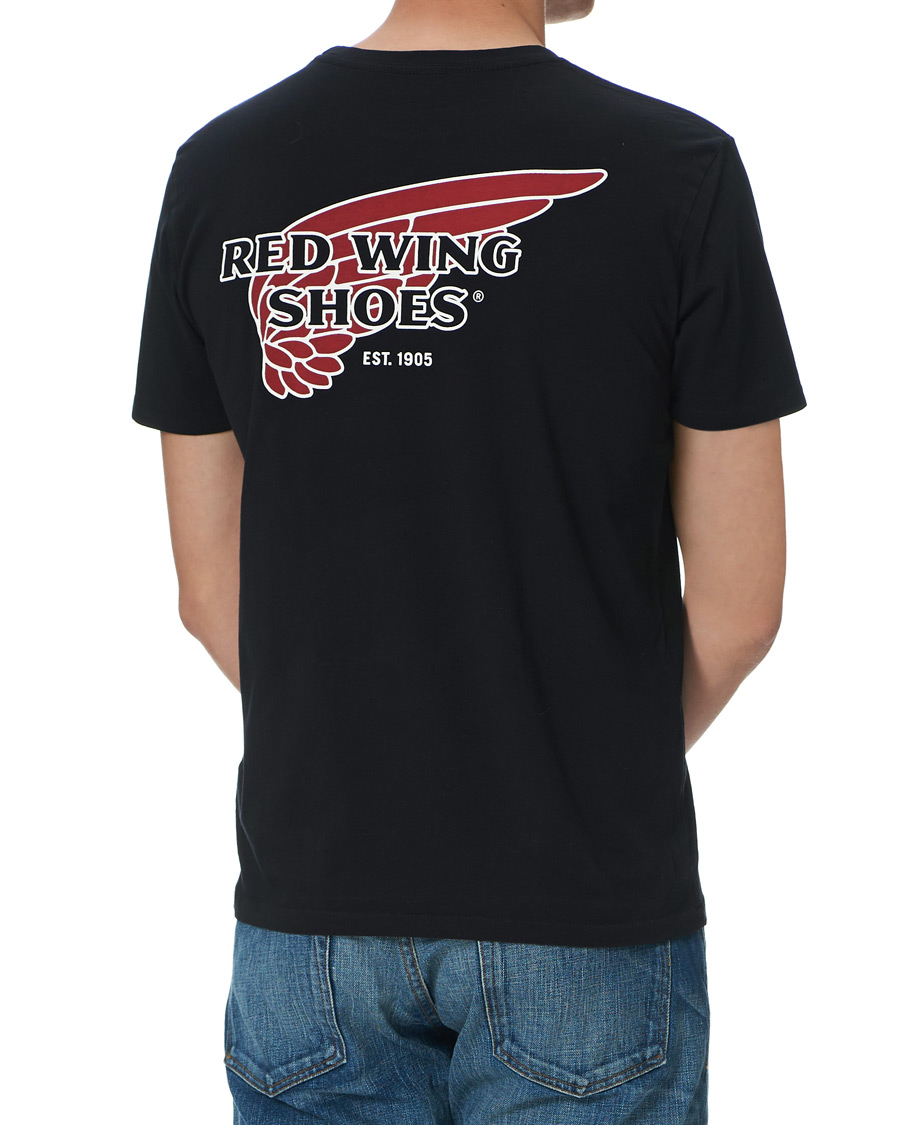 Herre | T-Shirts | Red Wing Shoes | Logo T-shirt Black
