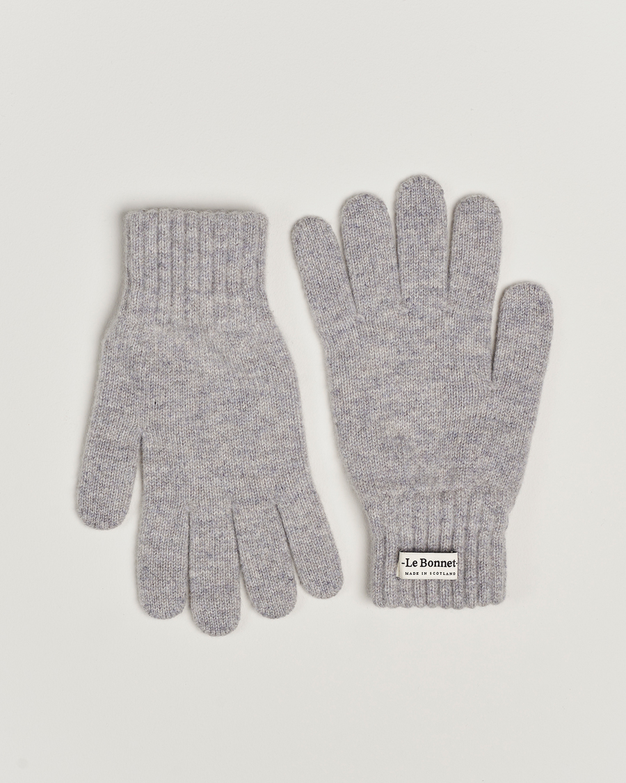 Herre | Le Bonnet Merino Wool Gloves Smoke | Le Bonnet | Merino Wool Gloves Smoke