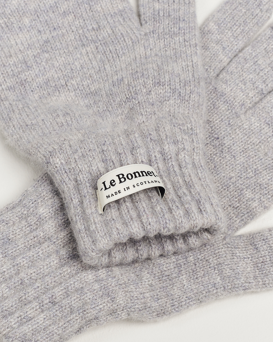 Herre | Le Bonnet Merino Wool Gloves Smoke | Le Bonnet | Merino Wool Gloves Smoke