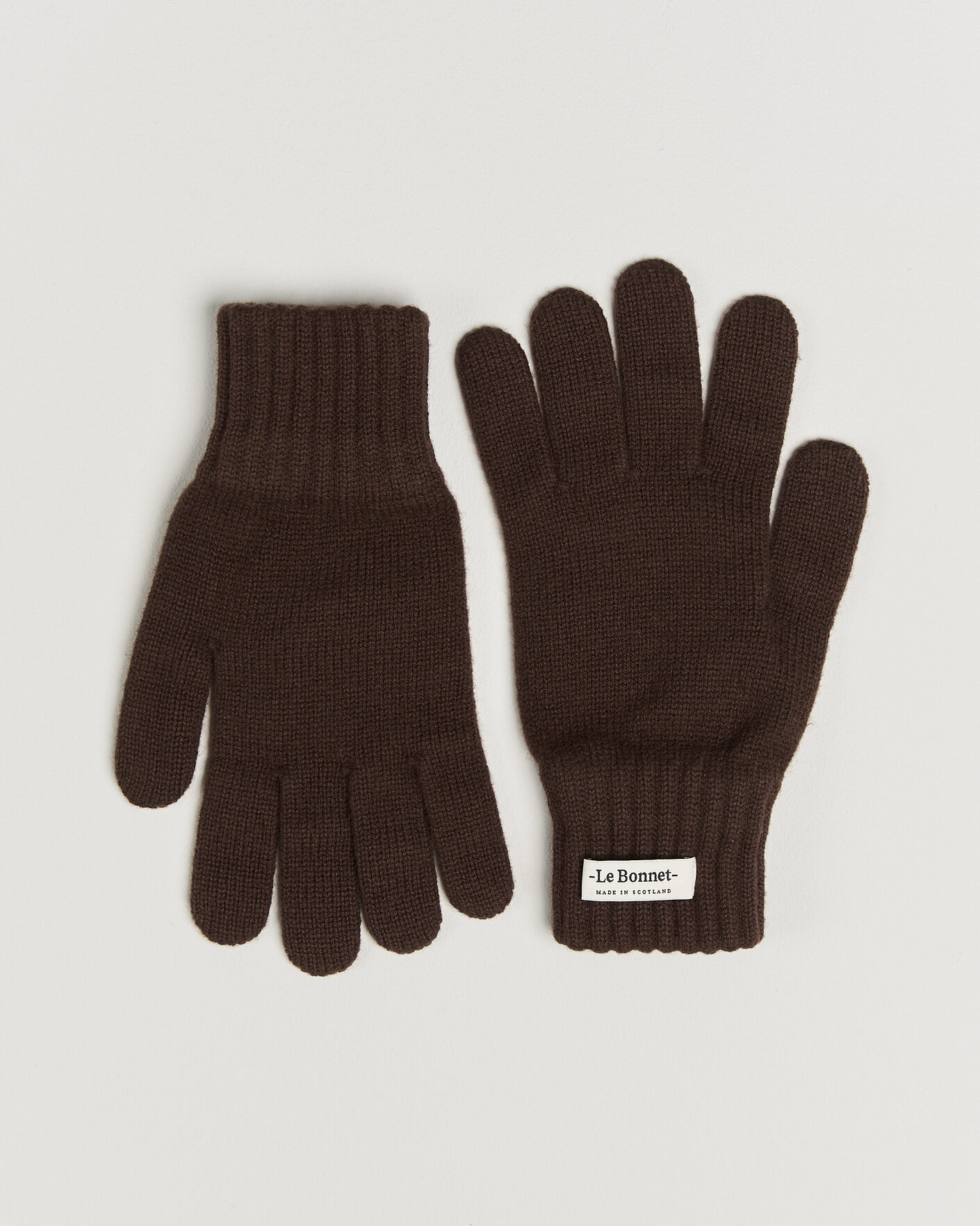 Herre | Handsker | Le Bonnet | Merino Wool Gloves Gingerbread