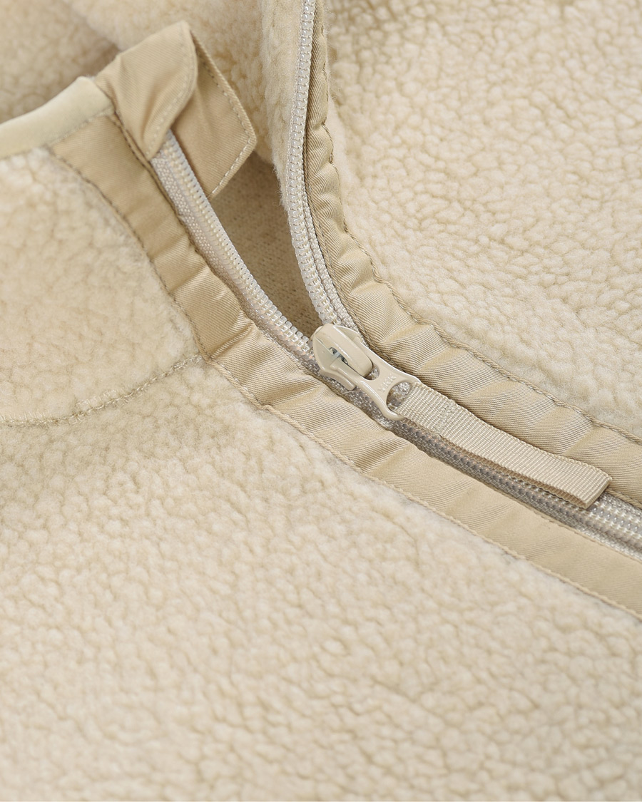 Herre | Trøjer | Samsøe Samsøe | Samsøe & Samsøe Timo Fleece Half Zip Brown Rice