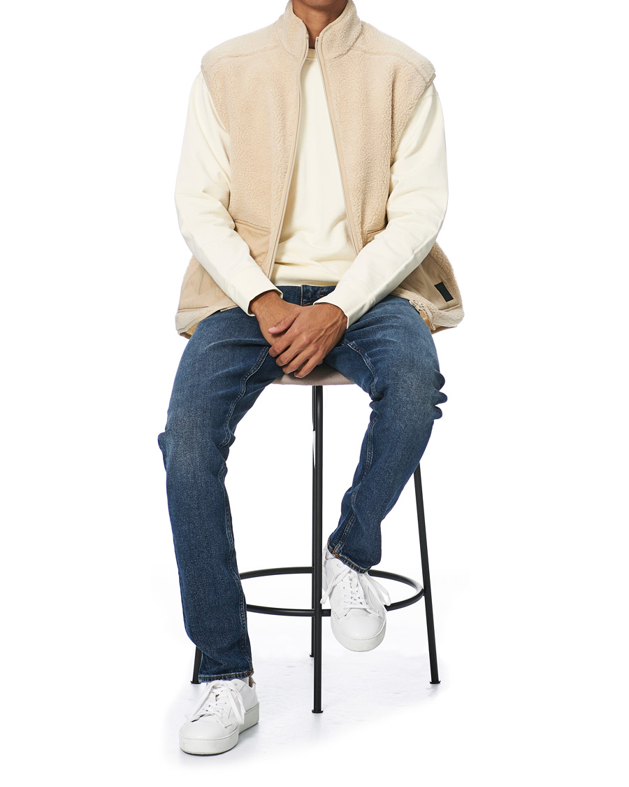 Herre | Trøjer | Samsøe Samsøe | Samsøe & Samsøe Tim Fleece Vest Brown Rice