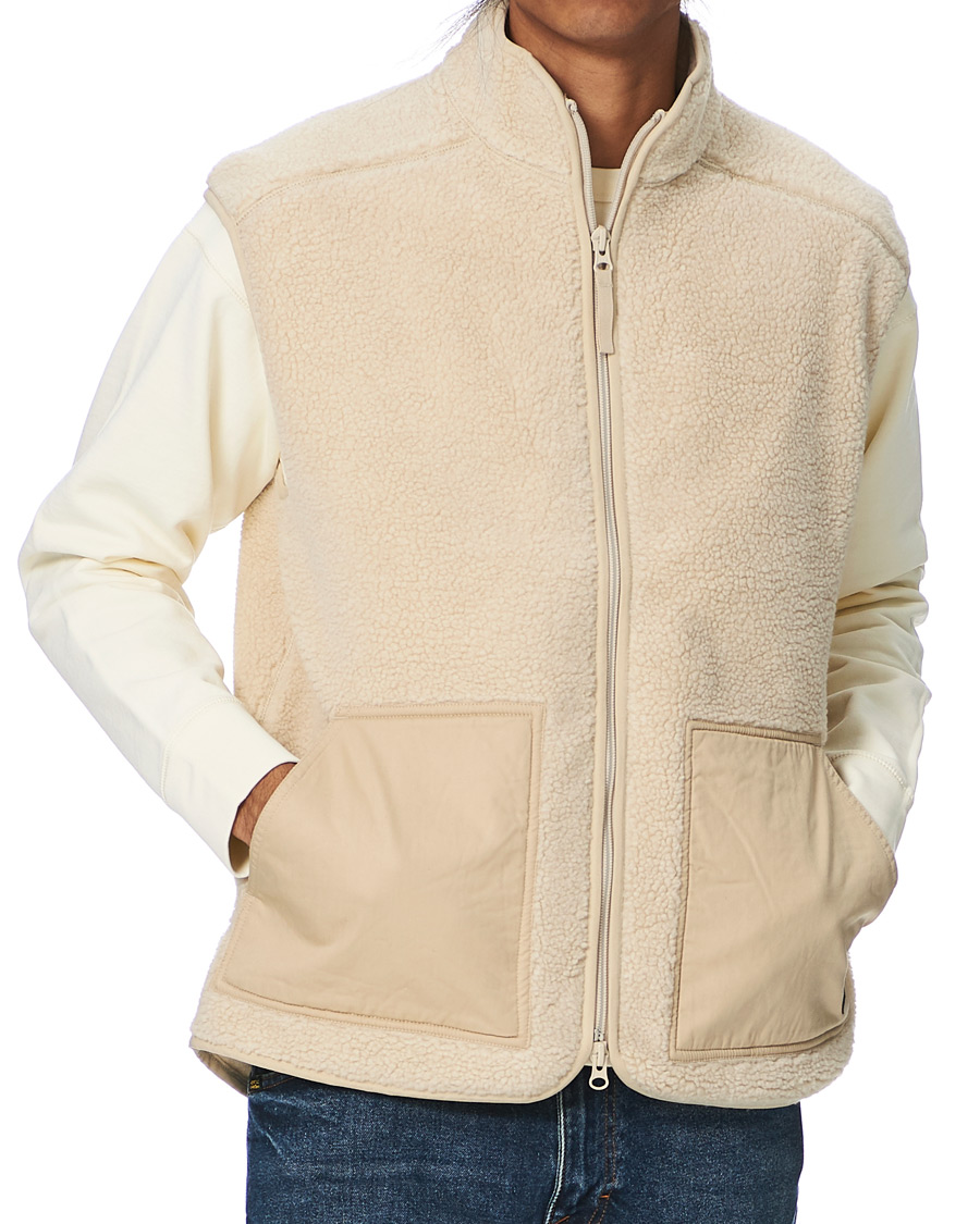 Herre | Trøjer | Samsøe Samsøe | Samsøe & Samsøe Tim Fleece Vest Brown Rice