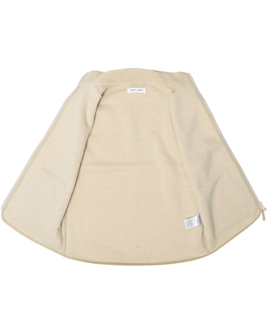 Herre | Trøjer | Samsøe Samsøe | Samsøe & Samsøe Tim Fleece Vest Brown Rice