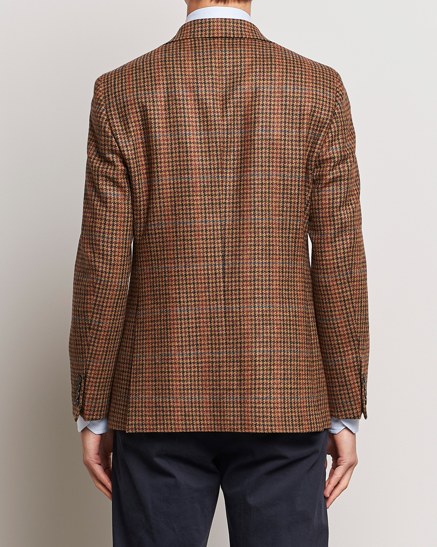 Herre | Blazere & jakker | Walker Slater | Edward Lambswool Houndstooth Blazer Tan