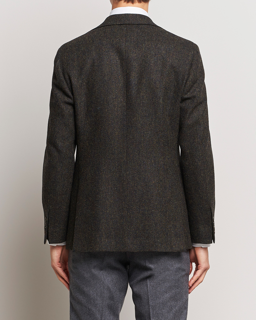 Herre | Blazere & jakker | Walker Slater | Edward Wool Donegal Blazer Dark Brown