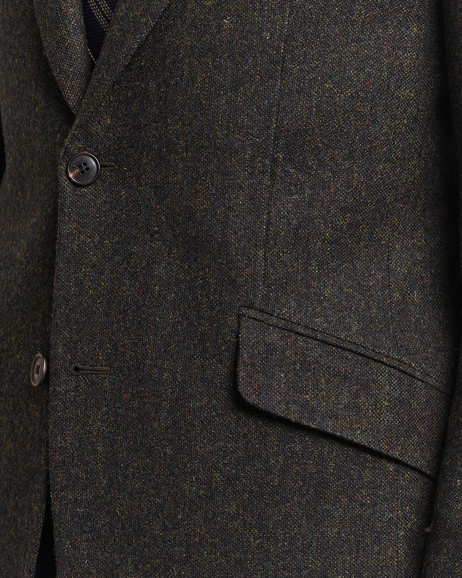 Herre | Blazere & jakker | Walker Slater | Edward Wool Donegal Blazer Dark Brown
