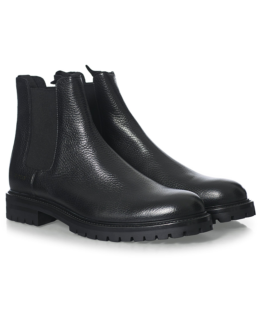 Herre | Common Projects Winter Chelsea Boot Black Nappa | Common Projects | Winter Chelsea Boot Black Nappa