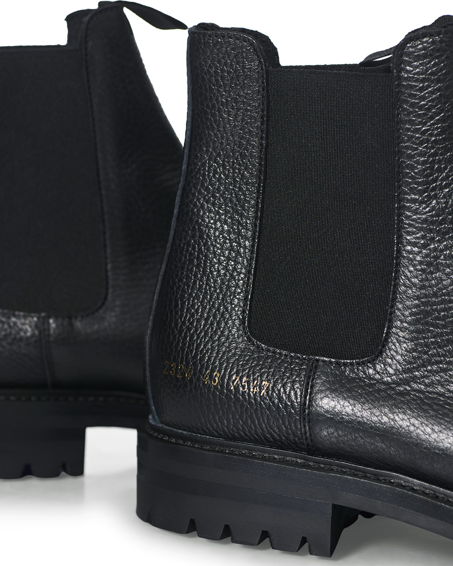 Herre | Common Projects Winter Chelsea Boot Black Nappa | Common Projects | Winter Chelsea Boot Black Nappa