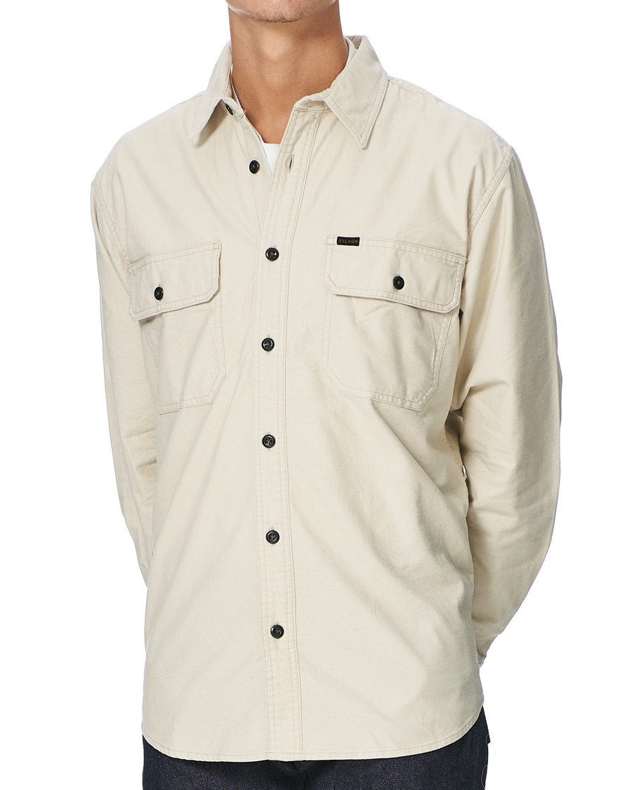 Herre | Skjorter | Filson | Field Flannel Shirt Off White