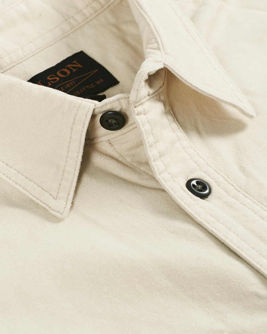 Herre | Skjorter | Filson | Field Flannel Shirt Off White