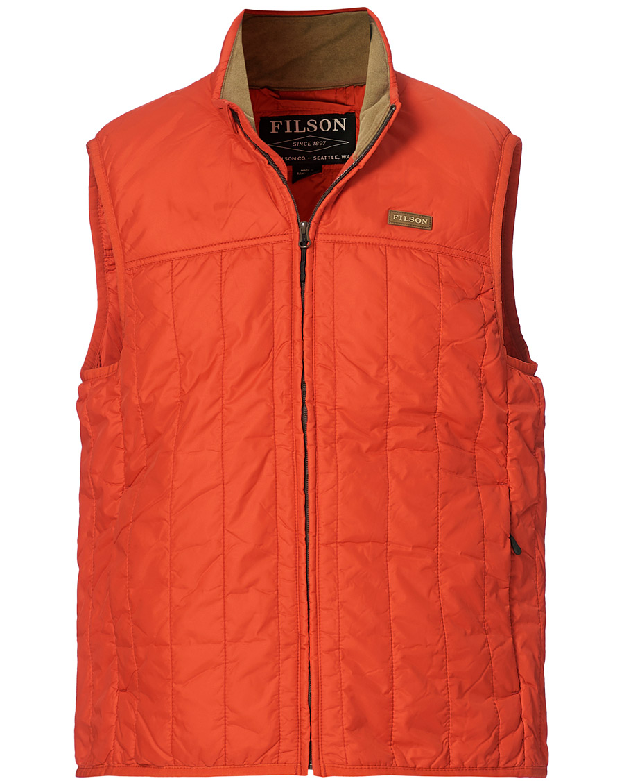 Herre | Jakker | Filson | Ultralight Vest Orange