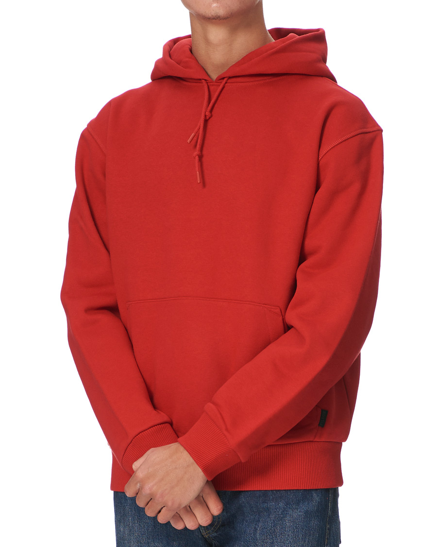 Herre | Trøjer | Filson | Prospector Cotton Hoodie Red