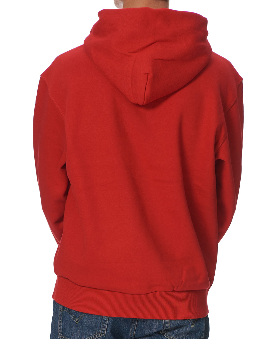 Herre | Trøjer | Filson | Prospector Cotton Hoodie Red