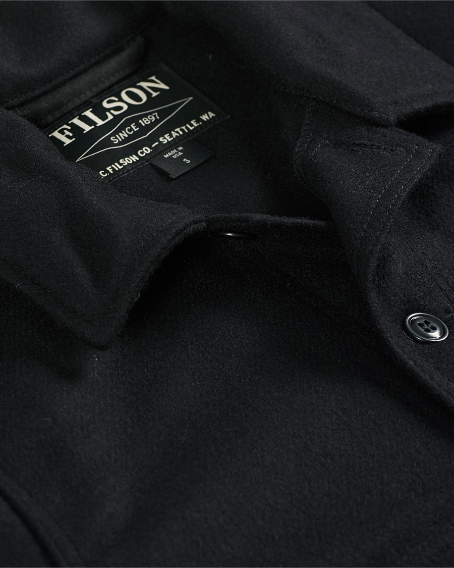 Herre | Jakker | Filson | Mackinaw Cruiser Shirt Jacket Dark Navy