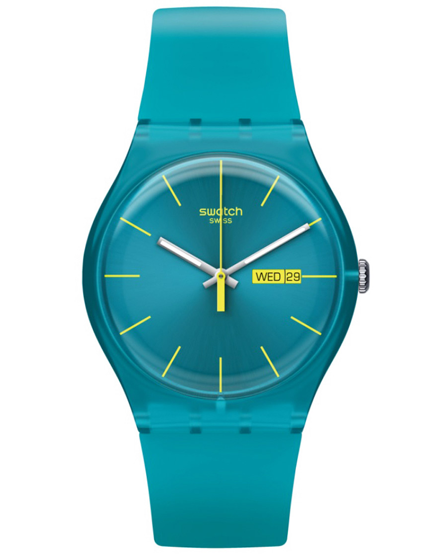 Herre | Swatch Turquoise Rebel | Swatch | Turquoise Rebel