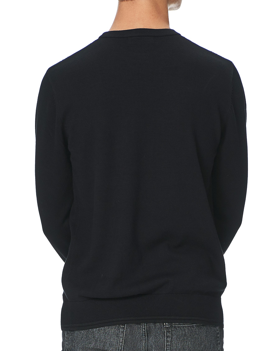 Herre | Trøjer | Fred Perry | Cable Knit Crew Neck Jumper Black