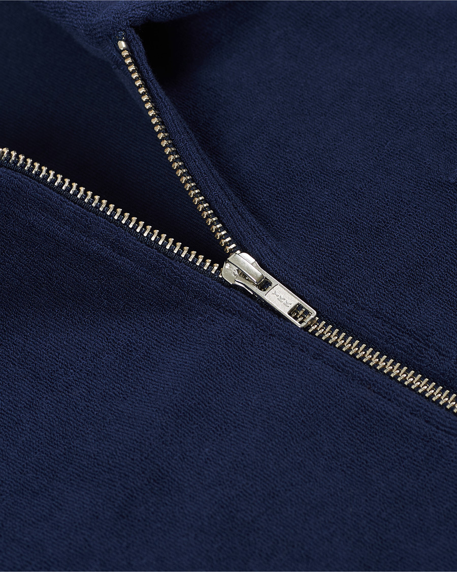 Herre | Trøjer | Fred Perry | Reissues Towelling Jacket Carbon Blue