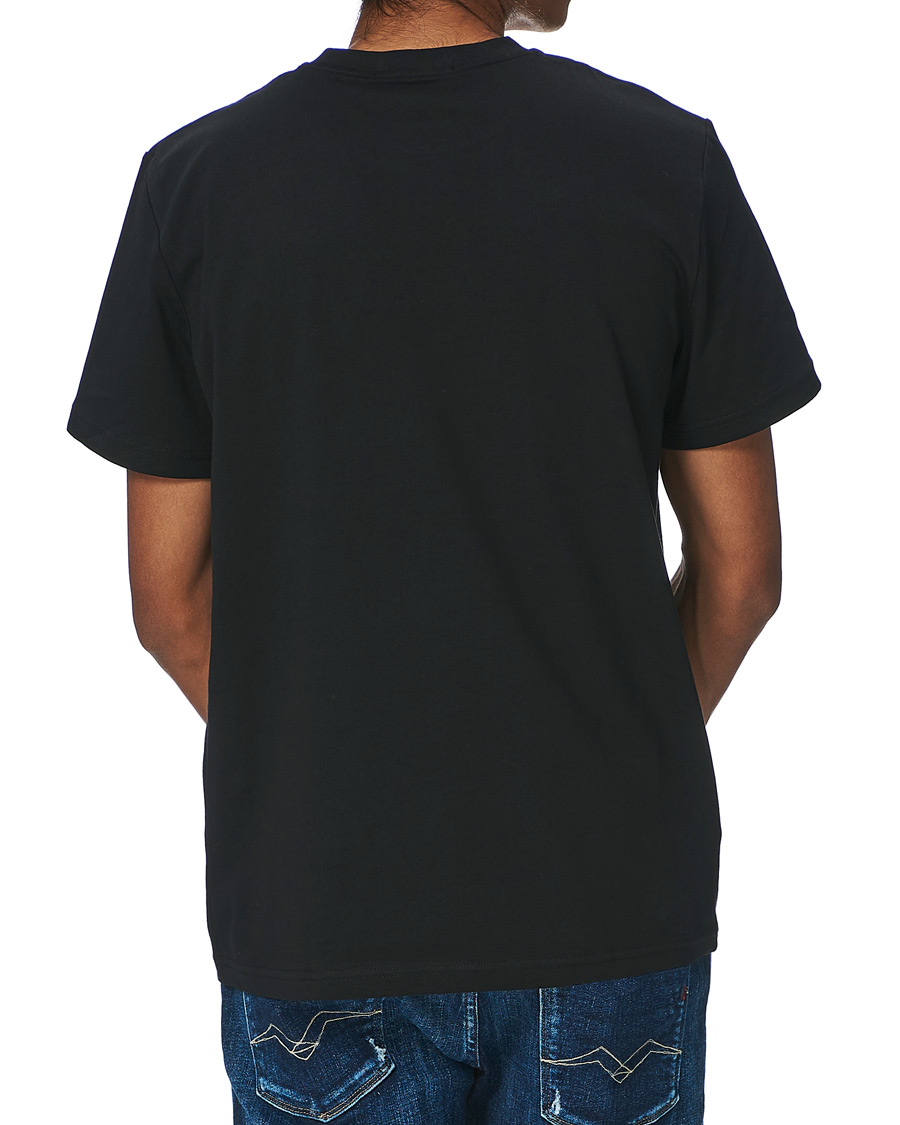 Herre | T-Shirts | Fred Perry | Embroidered T-Shirt Black