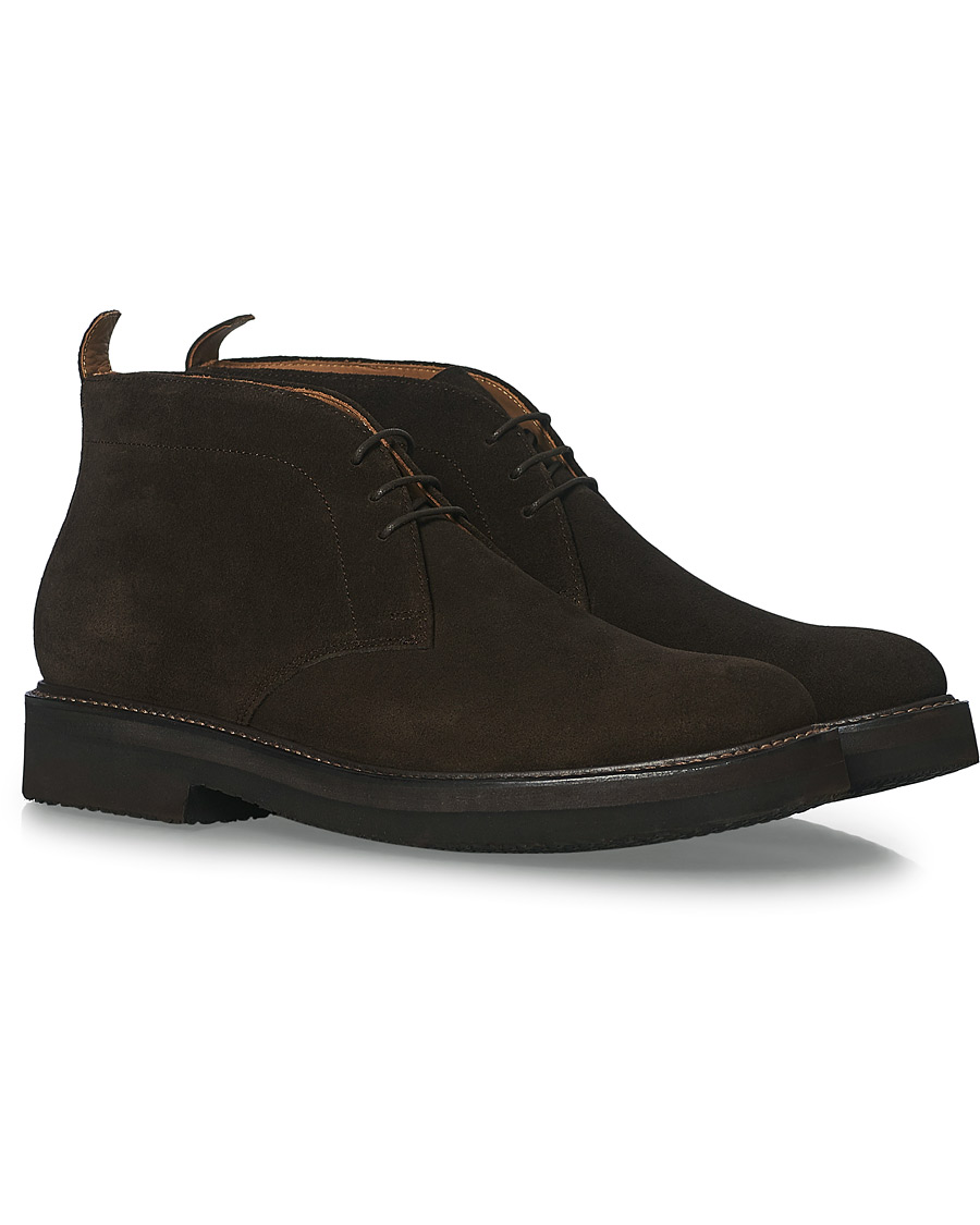 Herre | Grenson Clement Chukka Boot Peat Suede | Grenson | Clement Chukka Boot Peat Suede