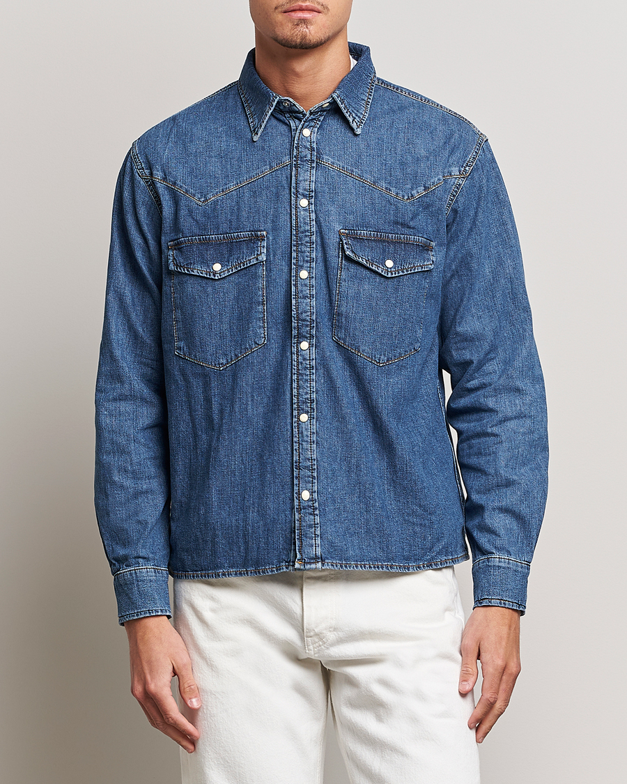 Herre | Skjorter | Jeanerica | Bertrand Denim Shirt Vintage 95