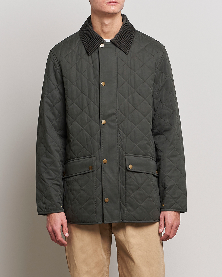 Herre | Jakker | Morris | Barrow Hill Quilted Jacket Olive