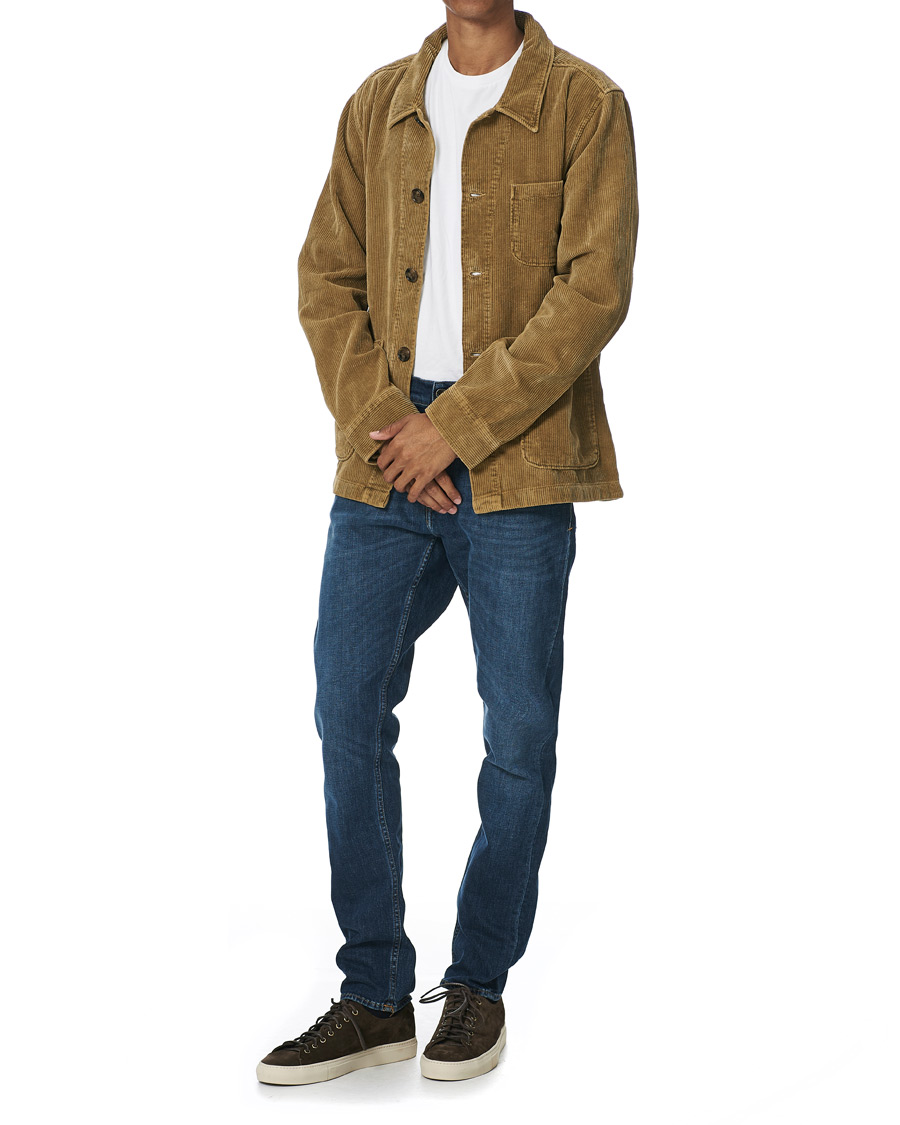 Herre | Skjorter | Morris | Pennon Cord Shirt Jacket Beige